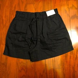 Uniqlo Women’s Linen Cotton Relaxed Shorts | Navy Blue | Large